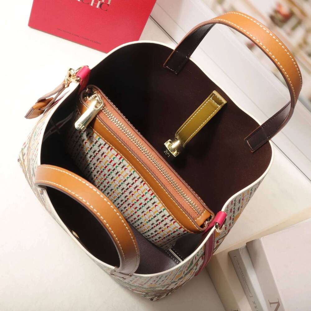 CH Classic Printed Letter Fashion Capacity Quality Exquisite Leisure High End Women's Handbag