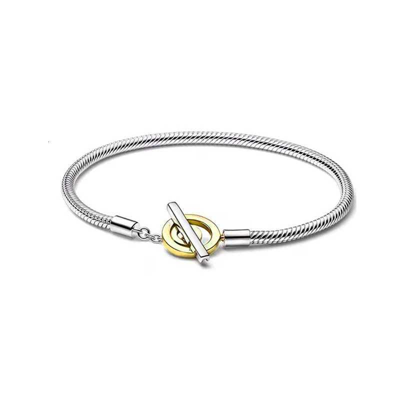 Real 925 Sterling Silver 1720CM Snowflake Dreamcatcher Star Original Bracelet Fit For Wedding Fine Jewelry DIY Making W250904