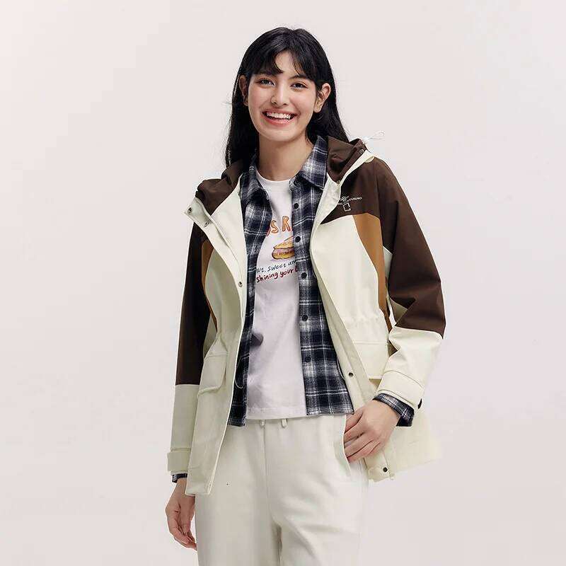 Semir Protective Outerwear Women 2025 New Three-Proof Spring Outfit Warm Fashionable Jacket