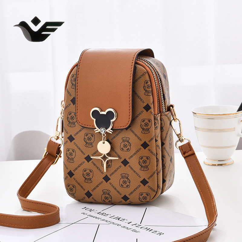 Feiyan Free Shipping New Designer Bag Luxury Shopping Bag High-end Bag For Women Phone Bag Soft Leather Multi-layer Single Shoulder
