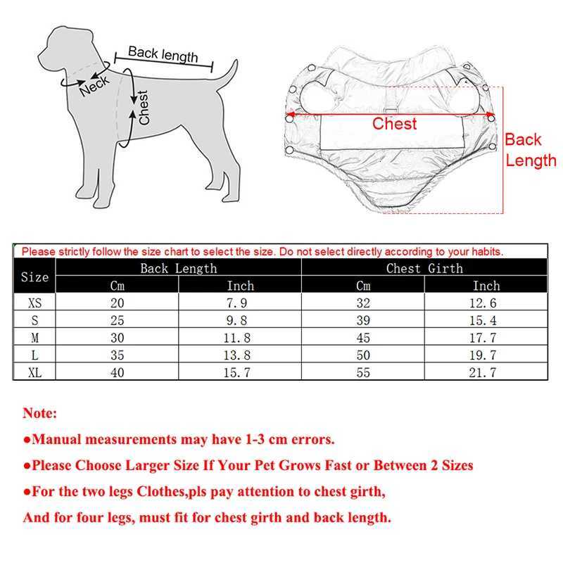 Winter Dog Clothes Waterproof et For Small Medium Dogs Cats Soft Padded Puppy Vest Coat Chihuahua French Bulldog Pet Costume W250904