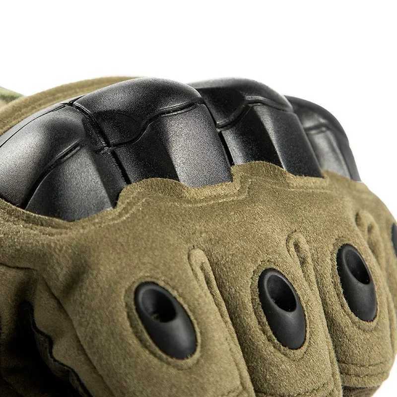 Tactical shooting Gloves Half Finger Paintball Airsoft Shot Combat AntiSkid Men Bicyc Full Finger Gloves Protective GearXJ250904
