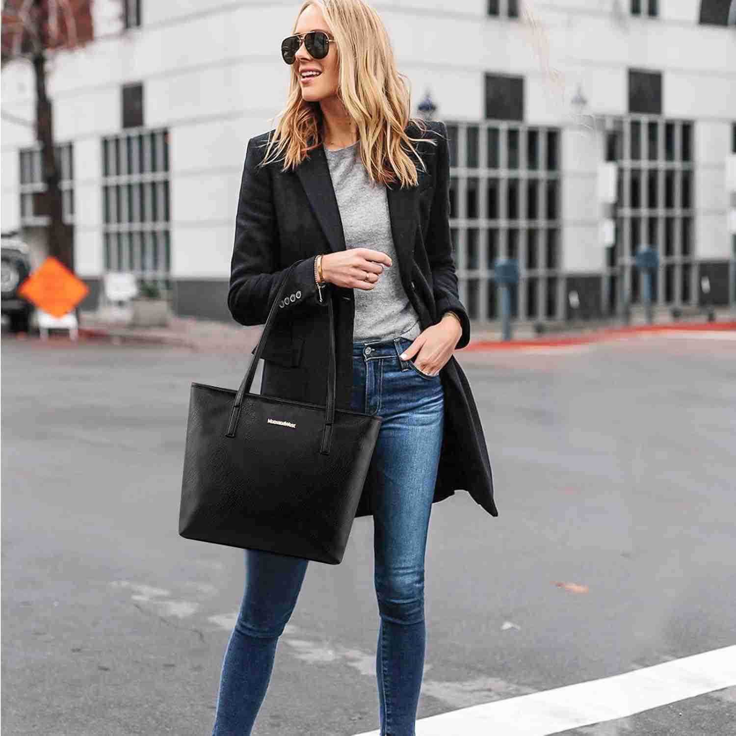 Tote Bags Vegan Leather Purses and Handbags for Women Top Handle Ladies Shoulder Bags M250904