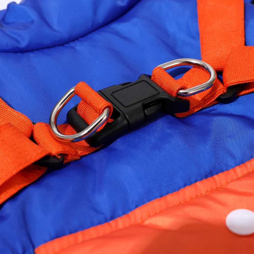 Warm Winter Dog Clothes with Harness Waterproof Puppy Vest Coat for Small Medium Dogs Pets Yorkshire Chihuahua Bulldog Costumes W250904