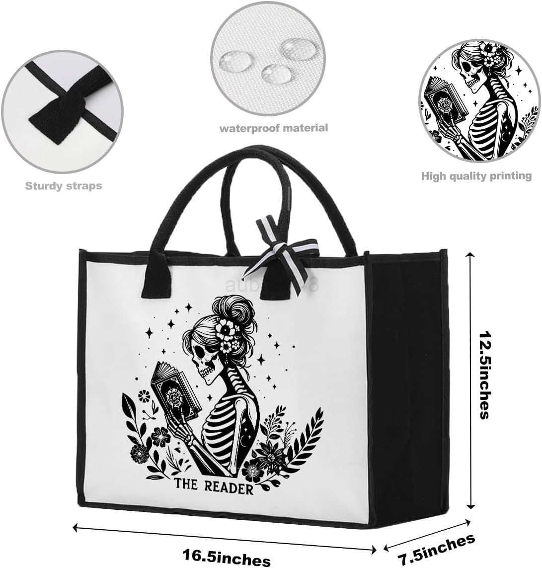 Tote Bag for Women Christmas Mothers Day Halloween Birthday Gift for Woman Coworker Friends M250904