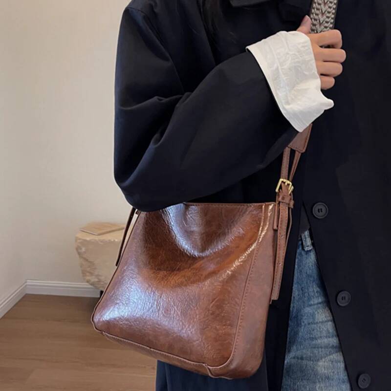 New Product Solid Color Simple Women's Handbag Designer Women Crossbody Bags High Quality Soft Leather Lady Shoulder Bag