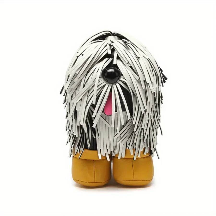 Wallets and Handbags Designer PU Leather Crossbody Wallet Cute Dog Shaped Evening Women's Bags