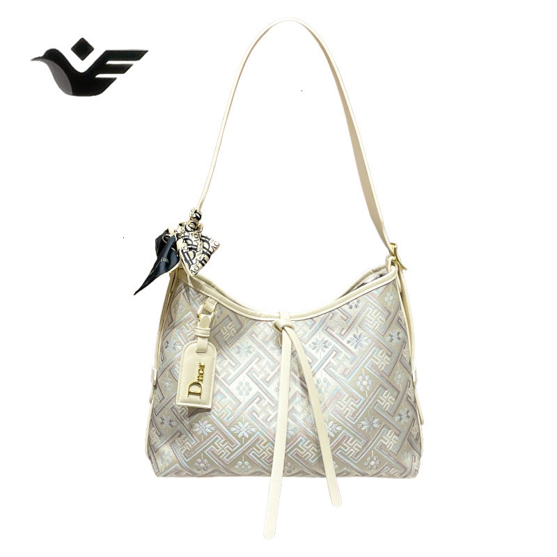 Feiyan Free Shipping New Designer Bag Luxury Shopping Bag Commuter Bag Large Capacity Underarm Bag 2025 National Trend Women's Bag Intangible