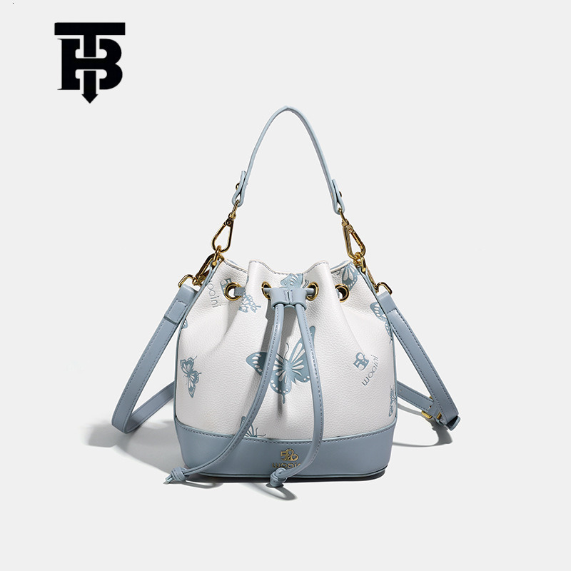 TB BHULAMTE UR Women's Bag 2025 New Designer s bag Autumn Winter Fashion Bucket Bag Niche Sweet High-end Versatile Handbag Shoulder Crossbody Bag
