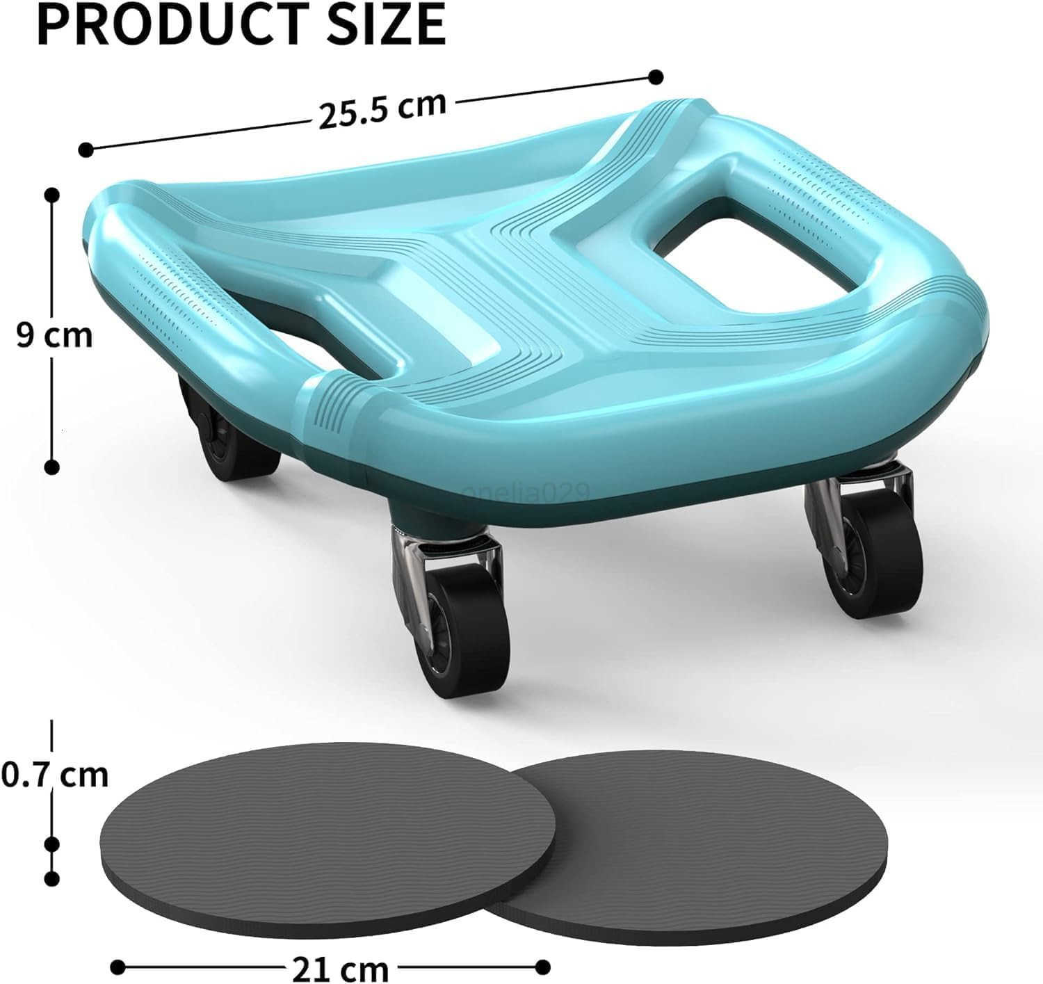 Ab Roller with Knee Pads for Abs Workout Multifunctional Ab Roller Wheel for Abs Workout Abdominal Roller with Knee Pads Abdominal Exercises Wheel Abb