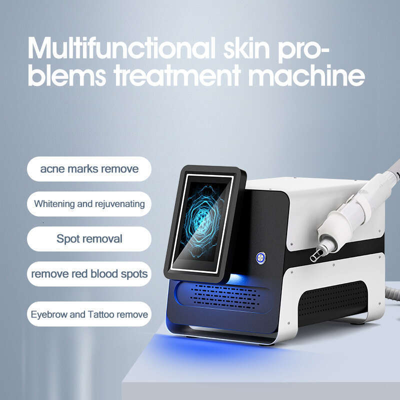 Latest Portable Pico Tattoo Removal 532Nm 1064Nm 1320Nm Eyebrow Eyeline Washing Tattoo Remover ND Yag Picosecond Laser Acne Spot Removal Machine