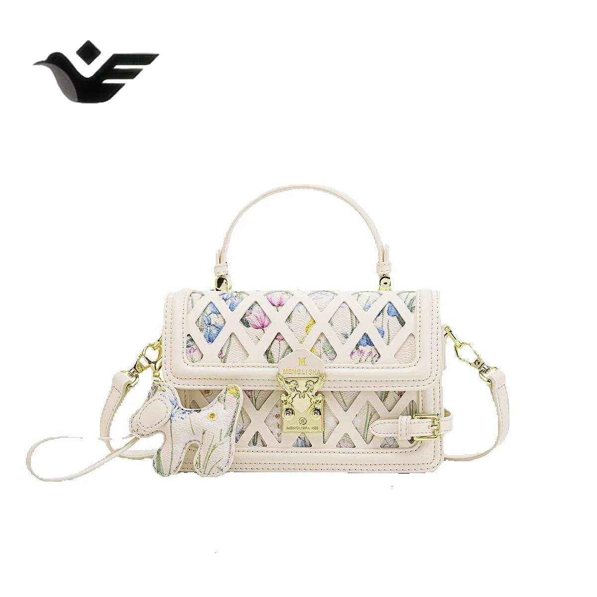 Feiyan Free Shipping New Designer Bag Luxury Shopping Bag High-end Embroidery Single Shoulder Small Square Bag For Women Commuting Casual Versatile Ha
