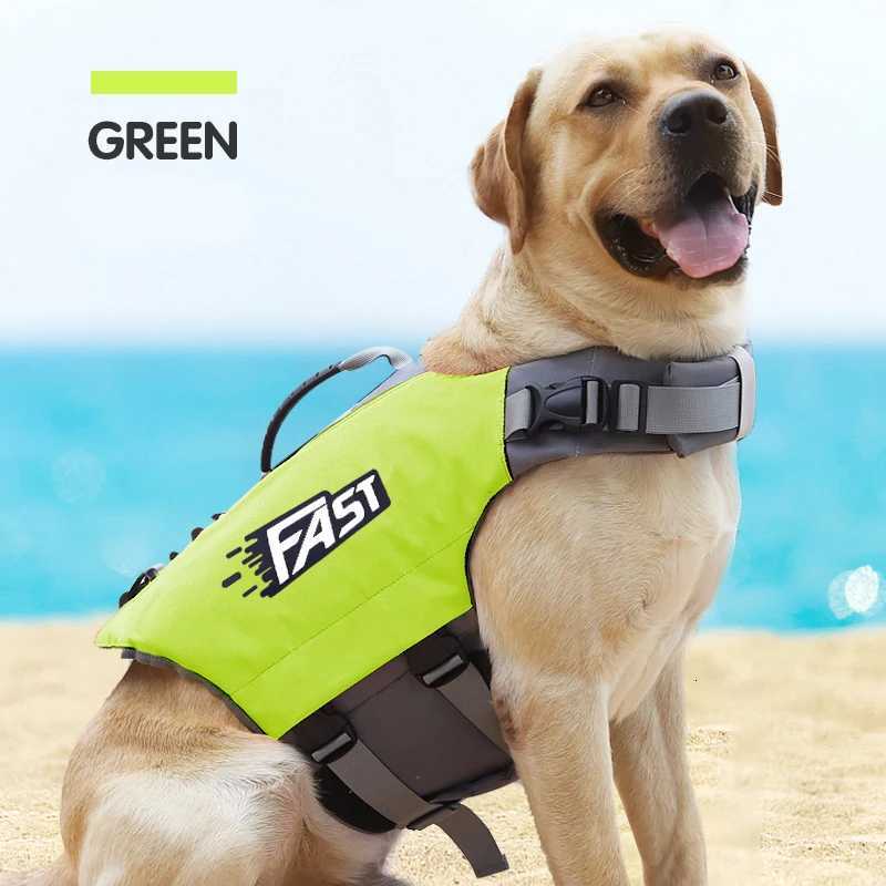Pet Swimming Life et Safety Vest for Dogs Swim Fashion Adjustable Reflective in Pool or Surfing Drifting Dog Life Vest W250904