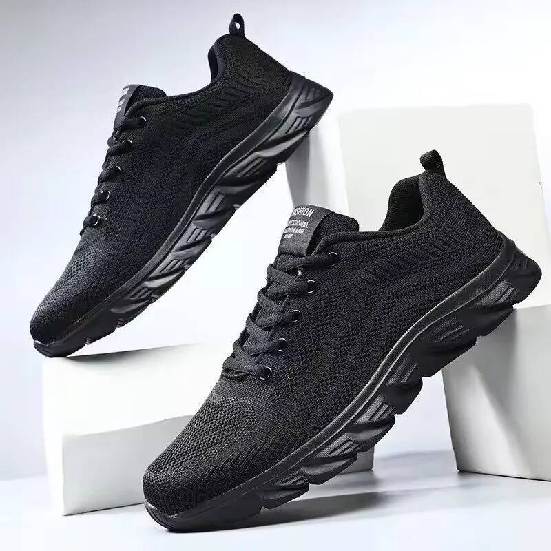 Sports Men Running Jogging Shoes Casual Sneakers Lace Up Breathable Mesh Light Tennis Outdoor Walking Size 39-46 ddmysaturn