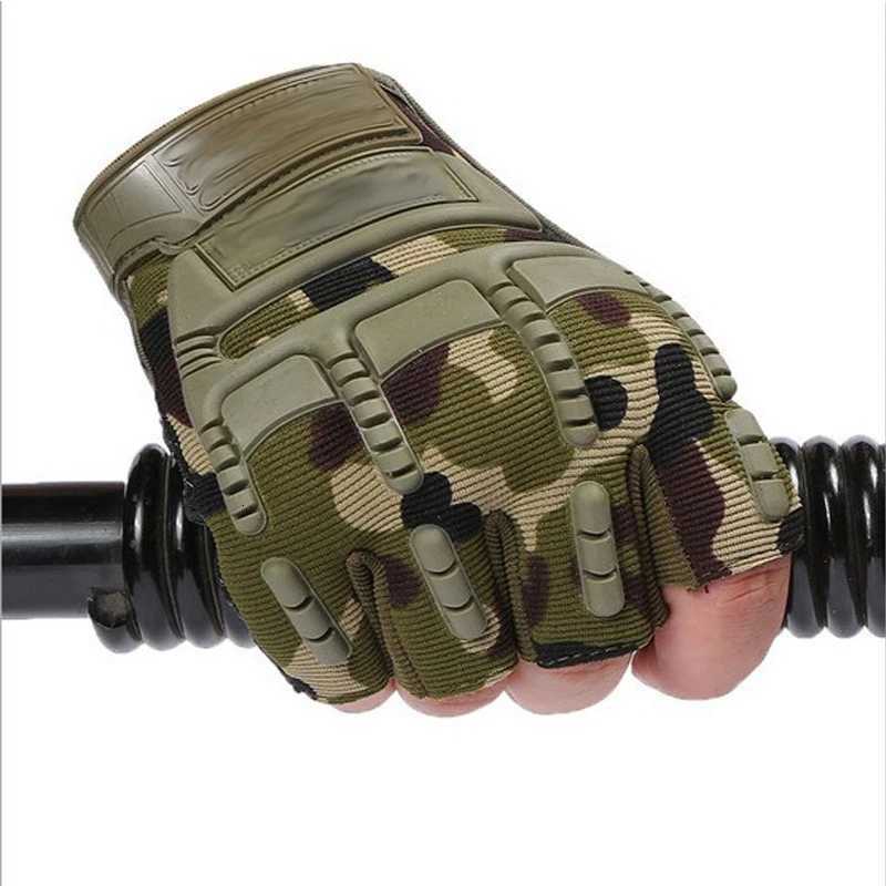 Mens Fingerss Gloves Outdoor Working Hunting Tactical gloves AntiSlip Mtb Bike Bicyc Motorcyc Driving GlovesXJ250904