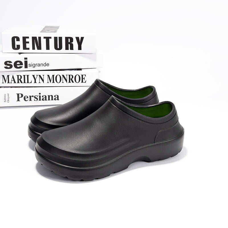 Large Size Hotel Kitchen Chef Labor Protection Work EVA Non-Slip Closed-Toe Slippers Surgical Shoes