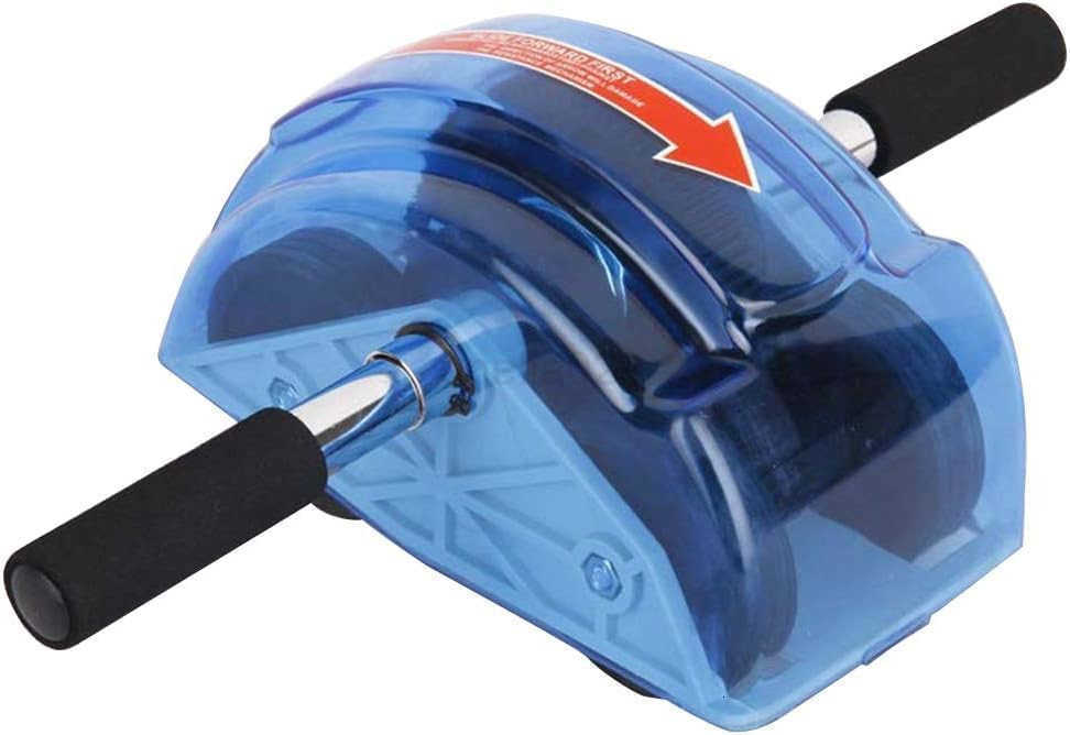 Ab Roller for Abs Workout Abdominal Exercise Rollers with 4 Wheels Muscle Exerciser for Women Men W250904