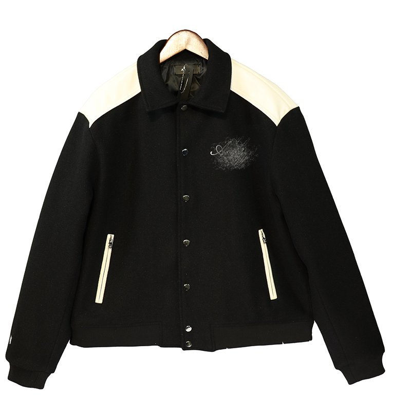 Men's Jackets Retro American Baseball Jaet Loose Casual Embroidered Spring Autumn Youth Outerwear Ort Sve Long