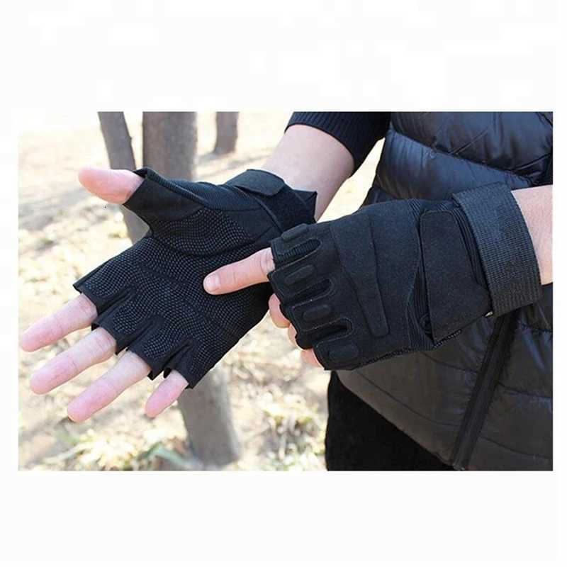 Newly Fingerss Tactical Gloves Fitn Gym Sports Men Women Antiskid AntiSlip Cycling Half Finger Ma Tactical GlovesXJ250904