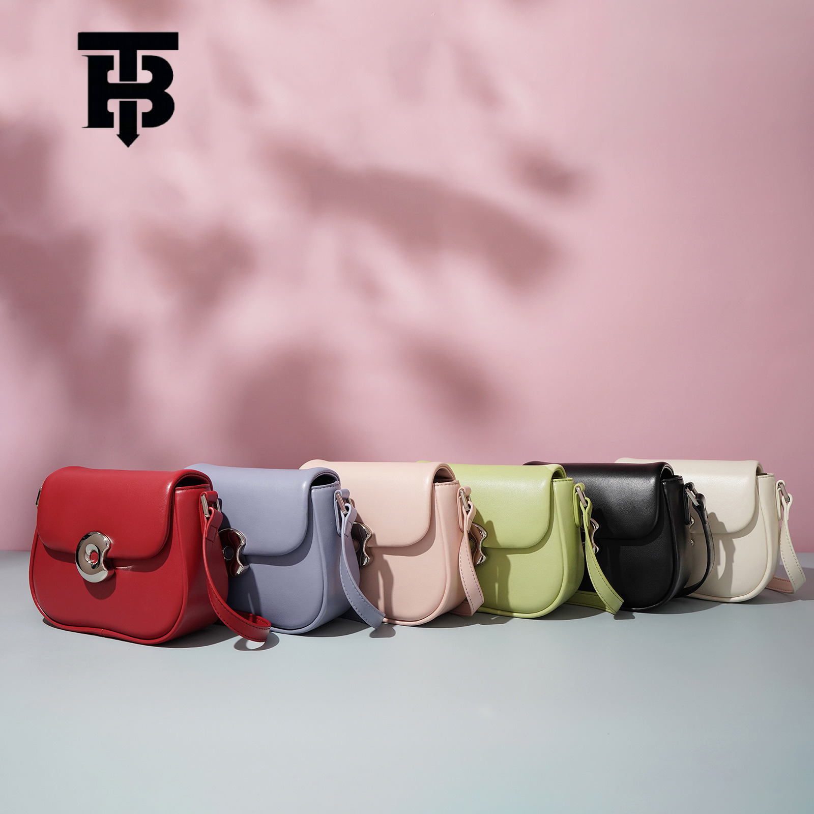 TB BHULAMTE New Genuine Leather Saddle Designer s bag Bag Crossbody Trendy Bag Niche Texture Shoulder Bag Commuter Versatile Phone Crossbody Bag