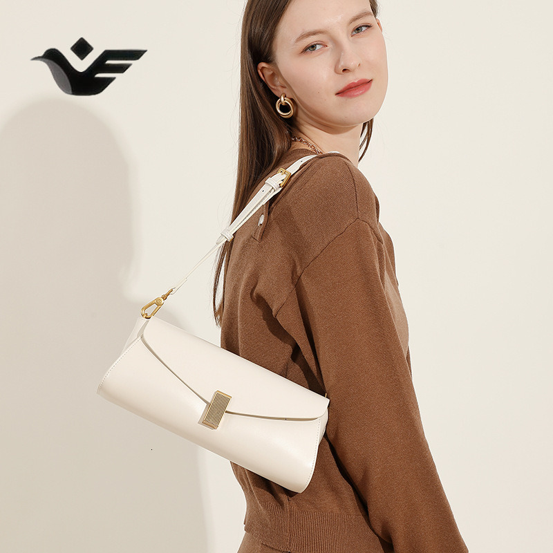 Feiyan Free Shipping New Designer Bag Luxury Shopping Bag High-end Niche Genuine Leather Bag For Women Versatile Shoulder Crossbody Bag Commuter Under