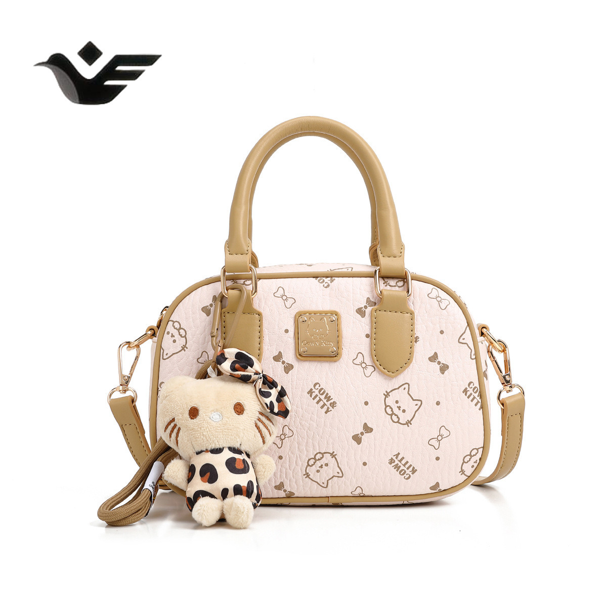 Feiyan Free Shipping New Designer Bag Luxury Shopping Bag Fashion Printed Elegant Handheld Bowling Bag For Women Casual Versatile High-end Cute Cross-