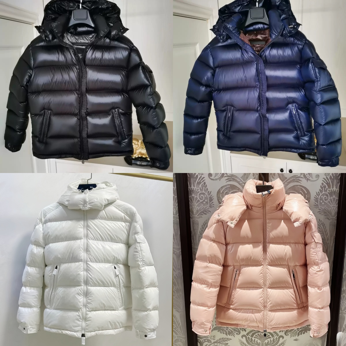 Designer Winter Mens High Quality Designer High-end Down Jacket Womens Collar Parka Winter Outdoor Warm Windproof Waterproof Jacket coat luxe Fashion Couple Style