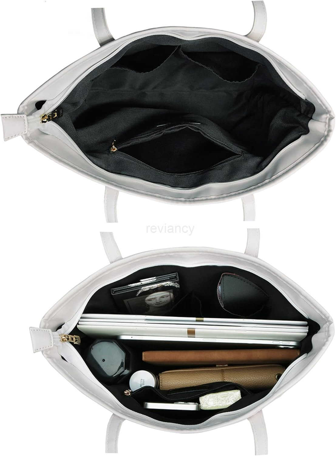 Tote BagsReusable Womens Soft Faux Leather Tote Shoulder Bag from Big Capacity Tassel HandbagW250904