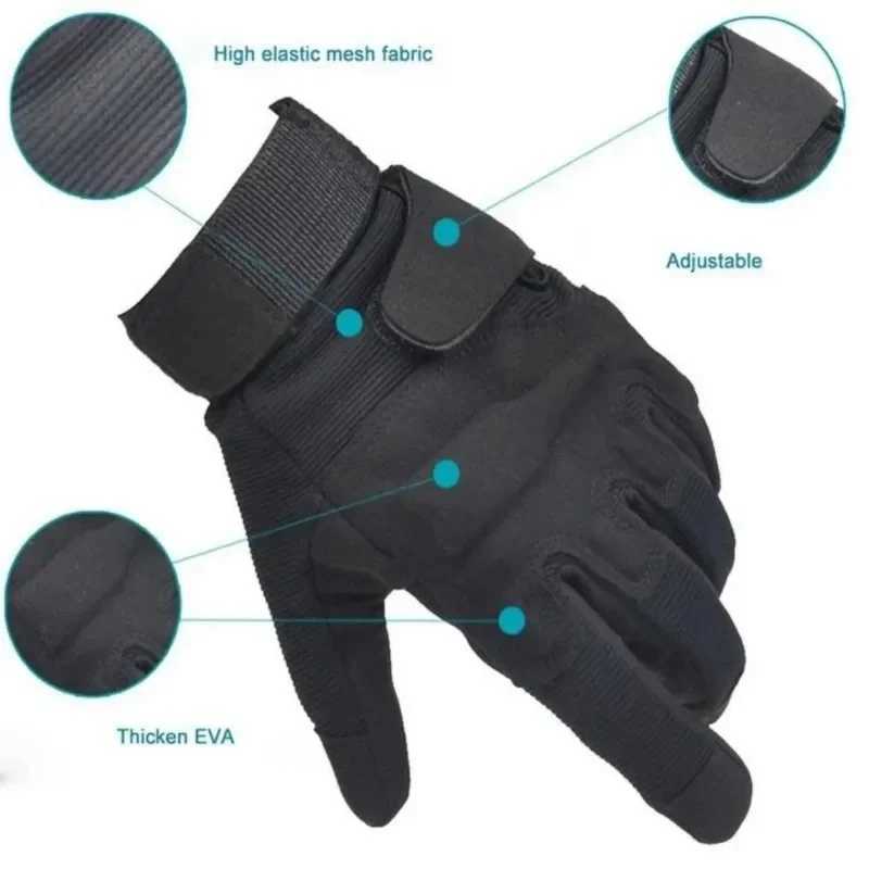 Tactical Hunting Riding Tactical Gloves Cycling Glove Sport Climbing Paintball Shooting Ski Full Finger motorcyc glovesXJ250904