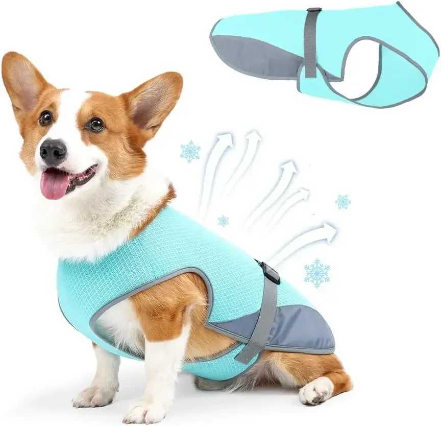 Cooling Dog Vest Breathable Dog Tank Top for hot seasons adjustable lightweight cool pet et UV resistant dog shirt W250904