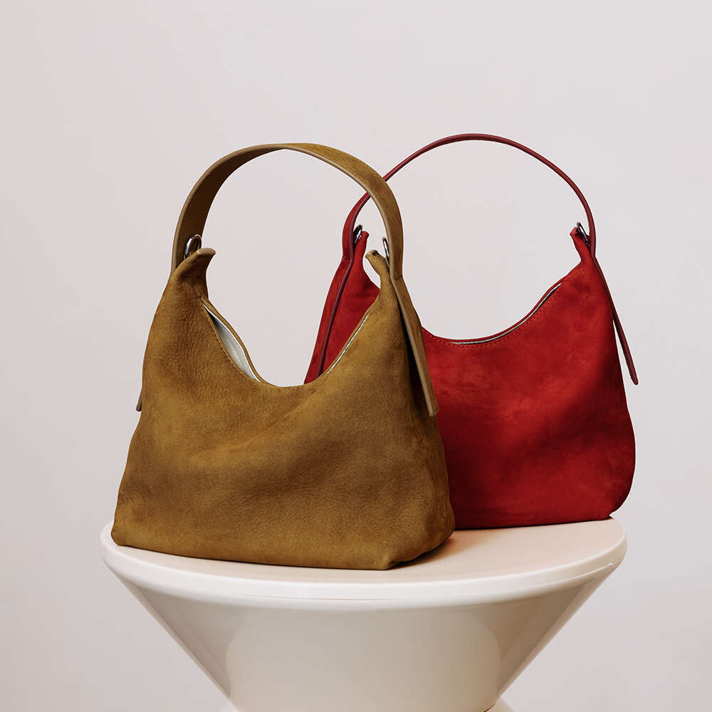 Autumn Winter New High Glossy Matte Cowhide Shoulder Lunch Box Crossbody Genuine Leather Women's Handbag Small Tote Bag