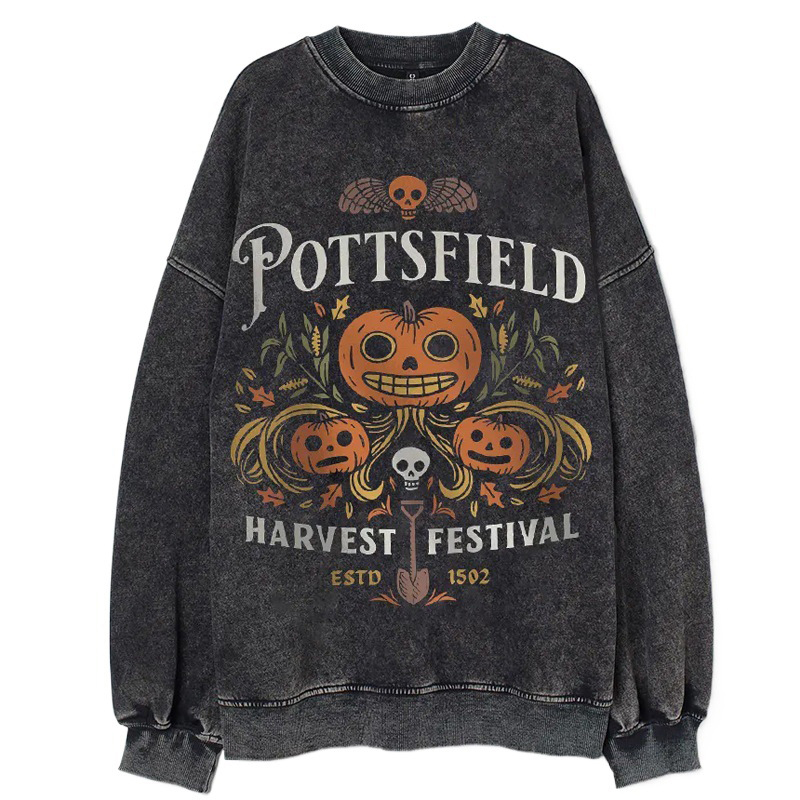 Trendy Darkwash Theme Street Wear Hoodie Featuring Eye-Catching Design - TT8108