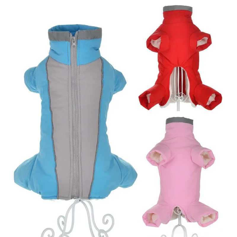 Winter Clothes For Small Dogs Warm Fleece Puppy Pet Coat et Waterproof Reflective Dog Jumpsuits Chihuahua Clothing Overalls W250904