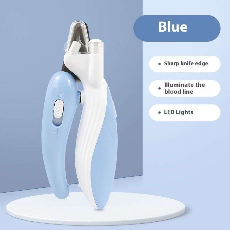 famous brand LED Anti Blood Position Pet Nail Grinder Cat Scissors Dog Light Clipper