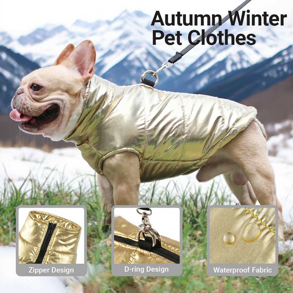 Autumn Winter Pet Dog Clothes For Small Medium Dogs Cat Waterproof Warm Puppy et Vest French Bulldog Yorkshire Coat Outfits W250904