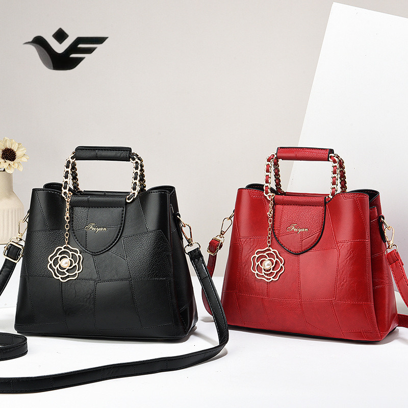 Feiyan Free Shipping New Designer Bag Luxury Shopping Bag Collection Patchwork Shoulder Bag Fashion Crossbody Bag Large Capacity Bag Export Bags