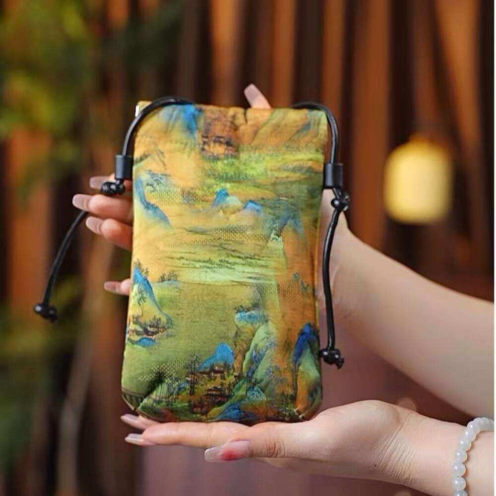 New Women's Fashion Phone High-end Crossbody Storage Ladies Chinese Style Casual Bag