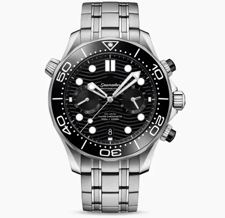 AAAAA Sea master 007 Professional Stainless Steel Wrist Watches for Men speed master Mens Watches All Dial Work Quartz Watch Stopwatch 300 omgs-019