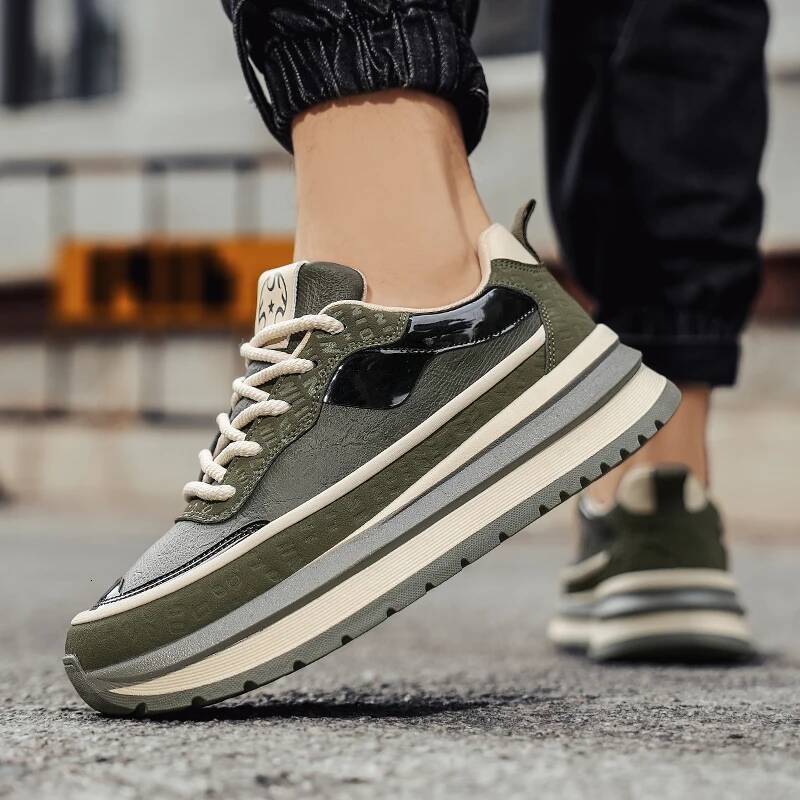 Sneakers Casual Fashion Outdoor Sports Runner Tenis Trainer Leather Running Breathable Men Shoes ddmysaturn