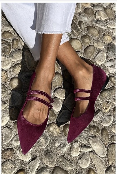 2025 new fashionable single shoe pointed designer women's shallow mouth single shoe