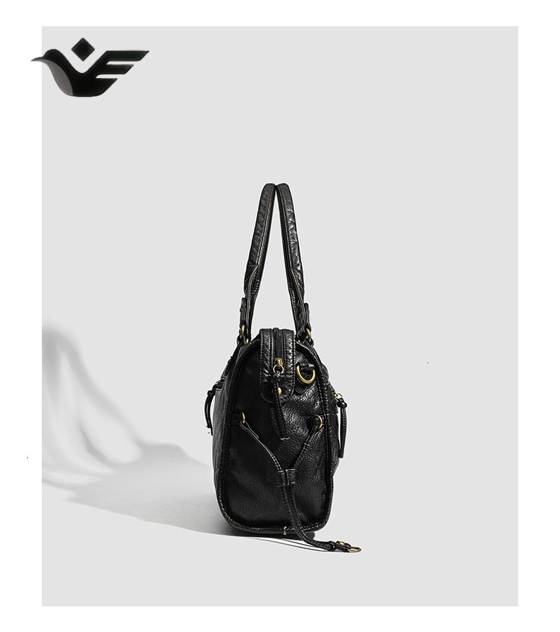 Feiyan Free Shipping New Designer Bag Luxury Shopping Bag Cross-border Hot-selling French Retro Motorcycle Bag Single Shoulder Crossbody Bag Tote Bag 