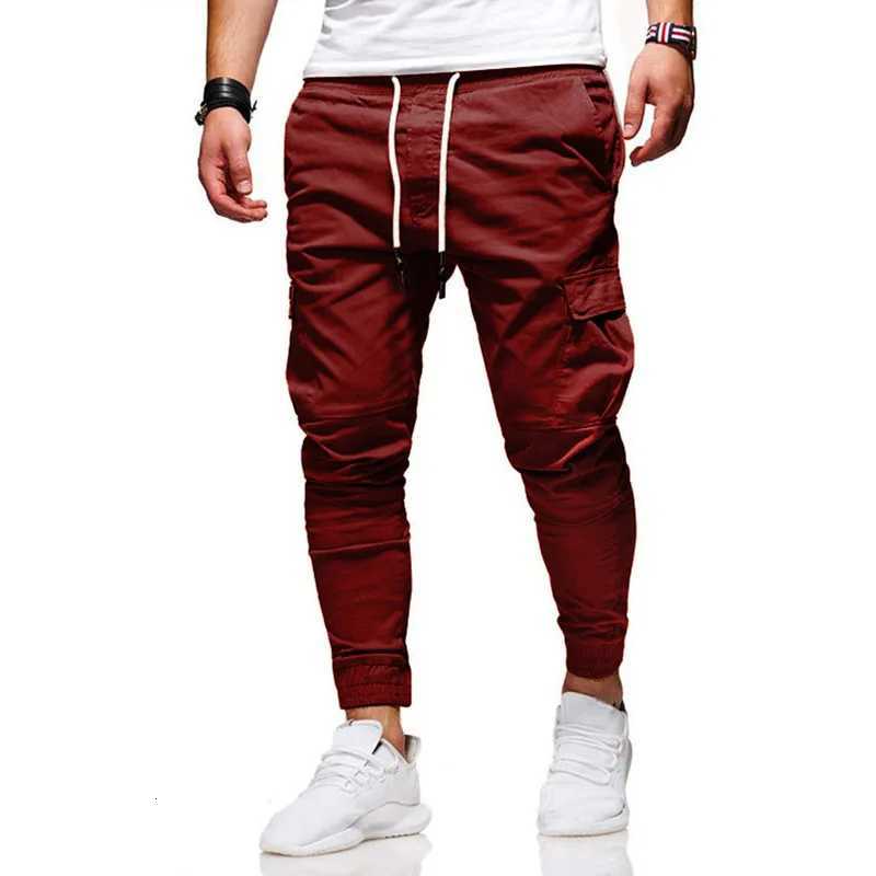 Men Pants Thin New Fashion Casual Jogger Pants Streetwear Cargo Pants Mens Multipockets Trousers Fitness Gyms Sweatpants MensXJ250904