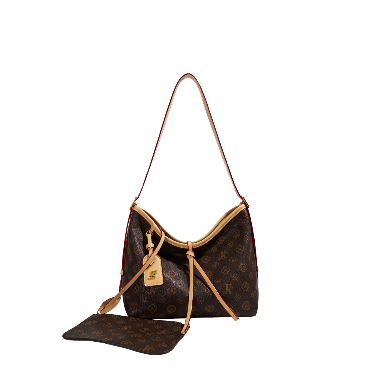 Designer bag for women tote bag printing classic Luxury Bag phone spacious coffee brown
