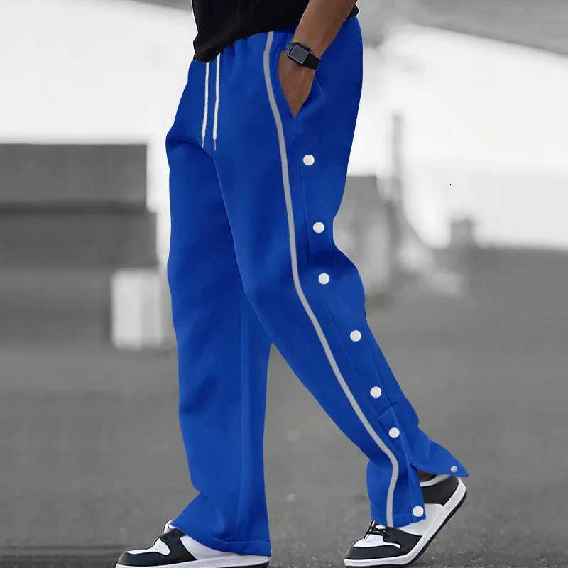 2025 New Mens Joggers Pants Autumn Casual Sweatpants Trousers Male Sports Elastic Ankle Cuffs Lounge Wear Hip Hop StreetwearXJ250904