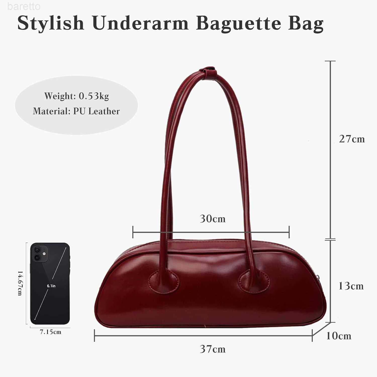 Small Handbag for Women PU Leather Shoulder Bag with Top Handle Waterproof Fashion Hobo Bag M250904