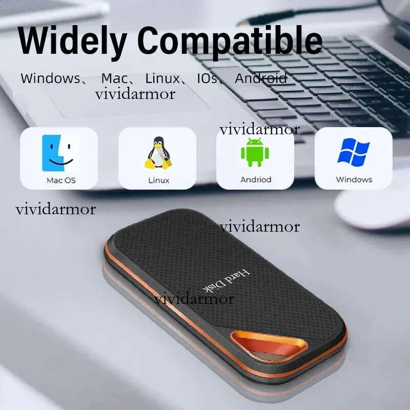 Portable E81 SSD 1Tb Hard Drive 2Tb High Speed Disk External Disk M2 Memory USB Storage For PC Notebook Desktop Computer 240828