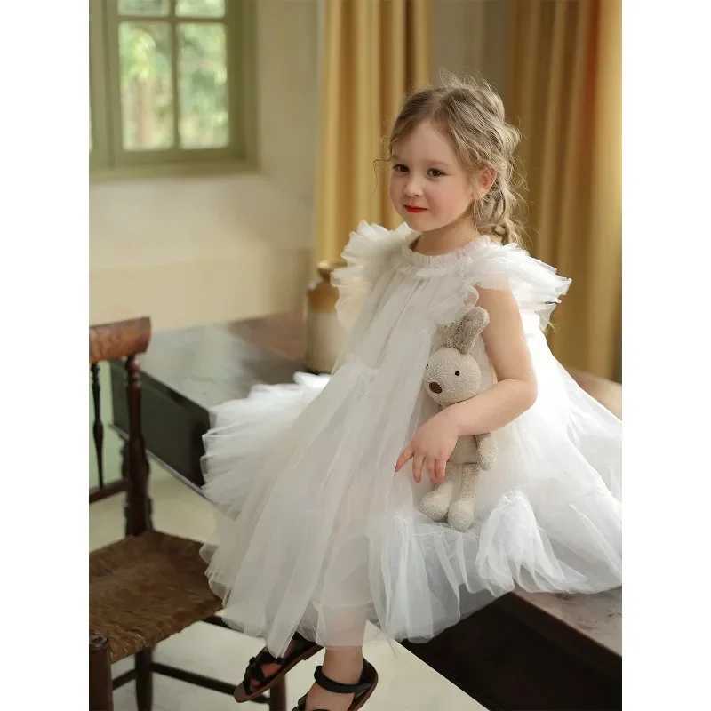 Baby Girl Summer Dress Toddler Kids Dress Baby Tutu Dresses Children Birthday Party Dress Baby Girl Clothing Z250904