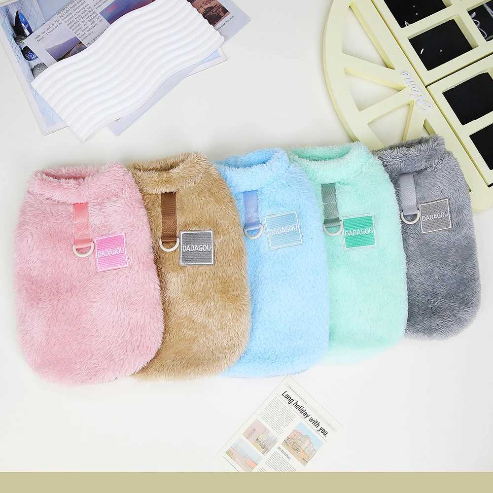 Warm Small Dog Clothes Soft Fleece Cat Dogs Clothing Pet Puppy Winter Vest Costume For Small Medium Dog Cats Chihuahua Yorkie W250904