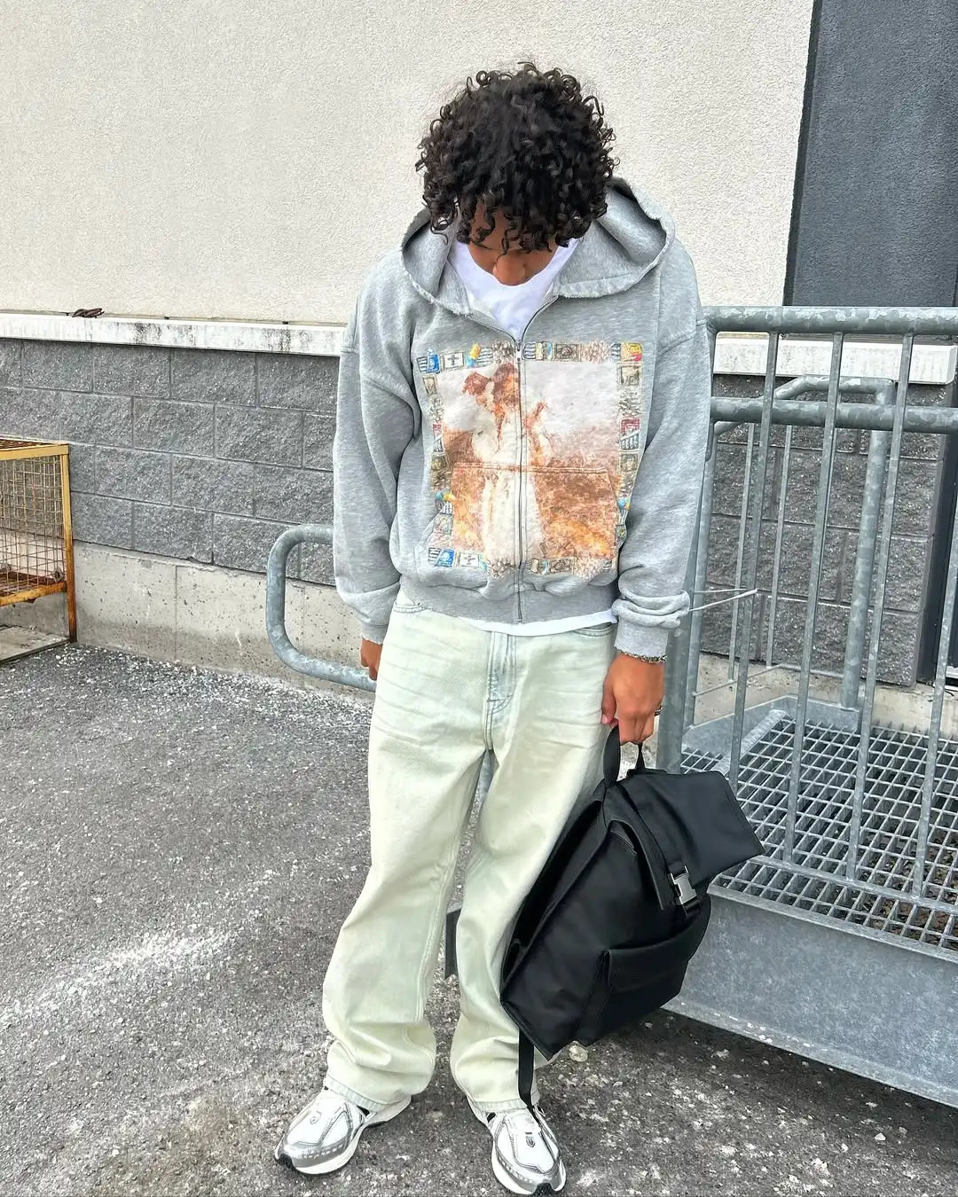 Hiphop retro spring and autumn men casual hoodie personalized pattern printing Harajuku street women sweatshirts 250904