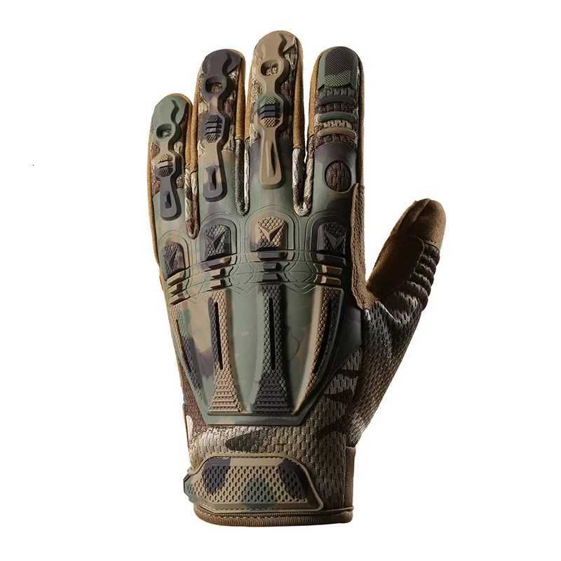 Special Forces Tactical Gloves Protective Outdoor Mountaineering AntiSlip Cycling Gloves Abrasion Resistant Touch ScreenXJ250904